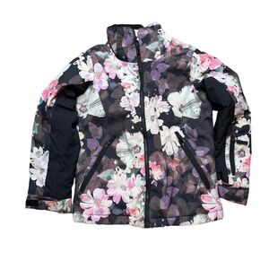 ROXY GIRL American Pie Insulated Snowboard Jacket Size 10 / Size Medium Girl's